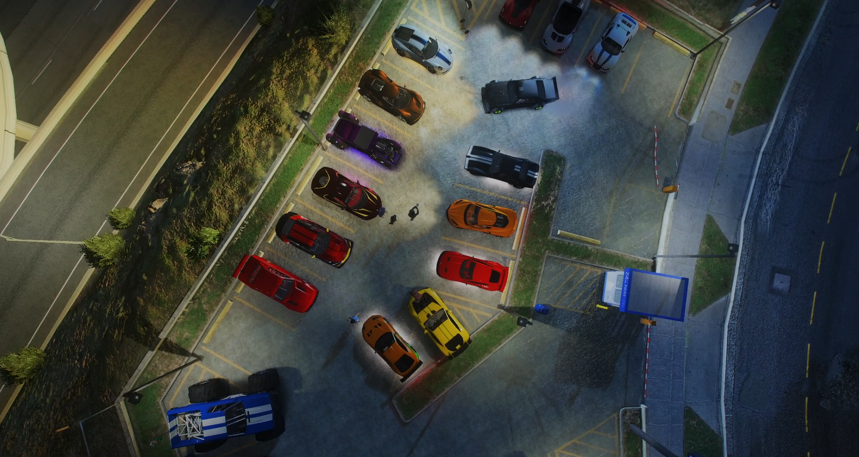 Telugu City Roleplay Server car meet